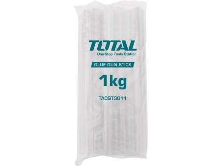 tyčinky tavné transparentní, 1kg, průměr 11,2mm, délka 30cm