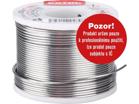 drát pájecí trubičkový Sn60/Pb40, O 1mm, 250g