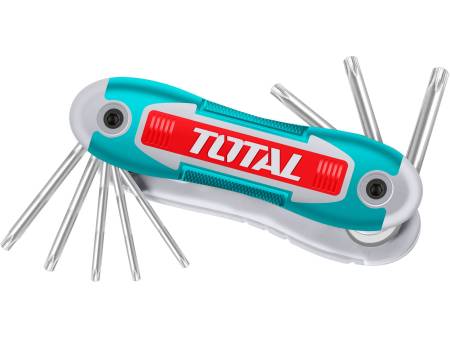 Klíče TORX, sada 8 ks, CrV