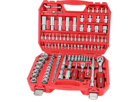 hlavice nástrčné, sada 110ks, 1/4", 1/2"