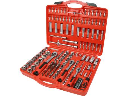 hlavice nástrčné, sada 172ks, 1/4", 3/8", 1/2"