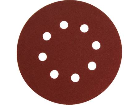 papíry brusné výsek, suchý zip, bal. 10ks, 125mm, P240