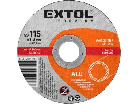 kotouč řezný na hliník, O 115x1,0x22,2mm