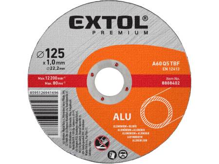 kotouč řezný na hliník, O 125x1,0x22,2mm