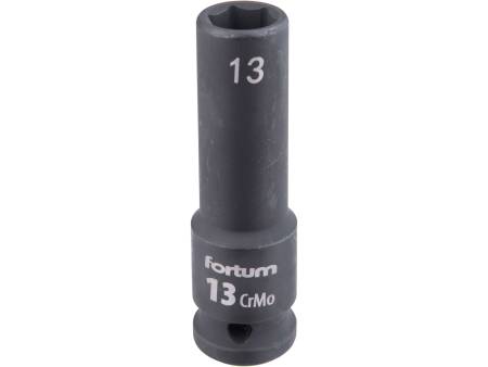 hlavice nástrčná rázová 1/2", 13mm, L 78mm, CrMoV