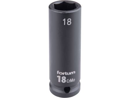 hlavice nástrčná rázová 1/2", 18mm, L 78mm, CrMoV