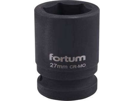 hlavice nástrčná rázová 3/4", 27mm, L 52mm, CrMoV