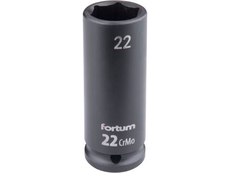 hlavice nástrčná rázová 1/2", 22mm, L 78mm, CrMoV