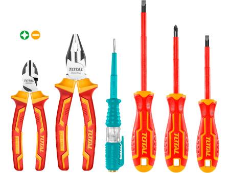 Elektrikářské nářadí, sada 6ks, industrial