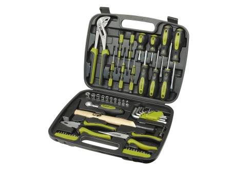 ZRUŠENO! Nahrazeno výrobkem 6599, sada nářadí 57ks, 1/4"