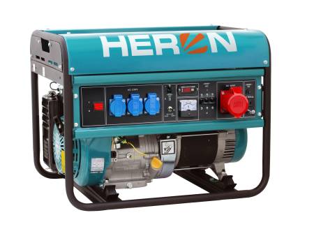 elektrocentrála benzínová 15HP/6,8kW (400V) 5,5kW (230V)