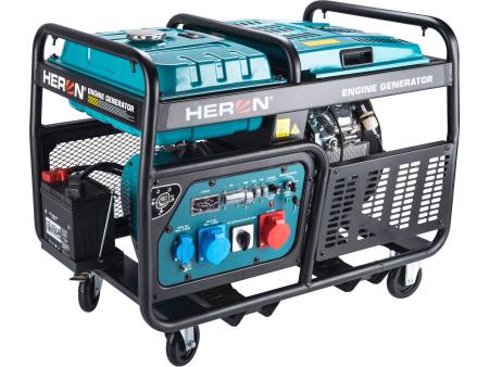 ZRUŠENO! Nahrazeno výrobkem 8896431 elektrocentrála benzínová 22HP/11kW/13,5kVA (400V), 11kW (230V), podvozek