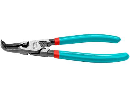 Kleště na pojistné kroužky zahnuté, 180mm, industrial