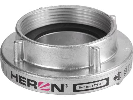 ZRUŠENO! Nahrazeno výrobkem 8898110, spojka B75 pevná vnitřní závit W tlaková s těsněním, 3" (80mm)