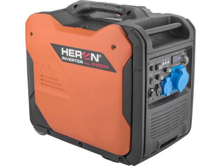 elektrocentrála digitální invertorová, 5,5kW, elektrický start, dálkové ovládání, ATS-ready, podvozek