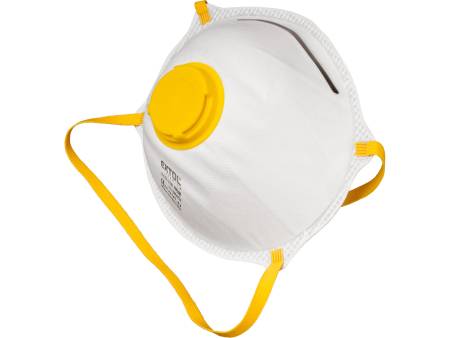 respirátory sada 5ks s výdechovým ventilem, třída FFP2 NR, tvarované