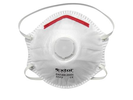 ZRUŠENO! Nahrazeno výrobkem 8856724, respirátor s výdechovým ventilem, FFP2, tvarovaný