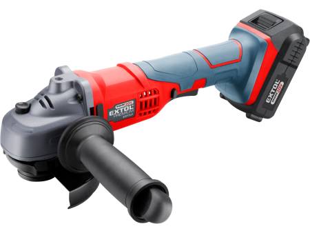 ZRUŠENO! Nahrazeno výrobkem 8891838, bruska úhlová aku SHARE20V, 115mm, 20V Li-ion, 2Ah