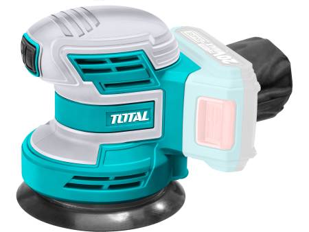 bruska excentrická AKU, 125mm, 20V Li-ion, 2000mAh, bez baterie a nabíječky, industrial