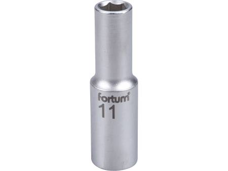 hlavice nástrčná prodloužená 1/2", 11mm, L 77mm, 61CrV5
