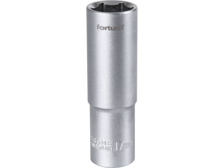 hlavice nástrčná prodloužená 1/2", 17mm, L 77mm