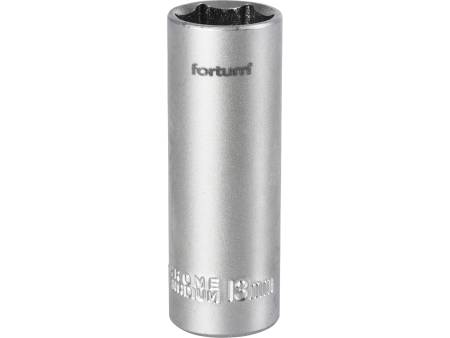 hlavice nástrčná prodloužena 1/4', 13mm, L 50mm