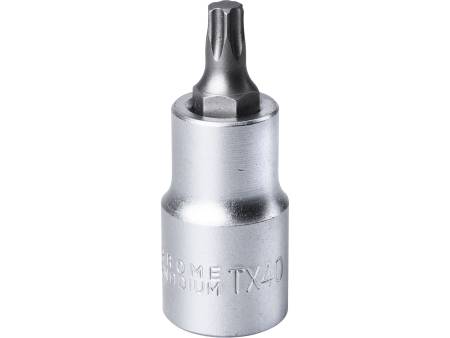 hlavice zástrčná 1/2" hrot TORX, T40, L 55mm