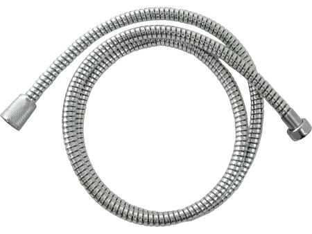 hadice sprchová, černo/stříbrná