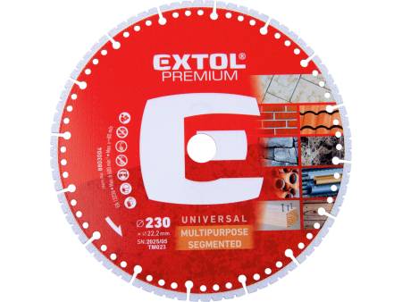 kotouč řezný diamantový MULTI univerzální, O230x22,2x3mm
