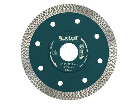 ZRUŠENO! Nahrazeno výrobkem 8703041, kotouč diamantový řezný turbo Thin Cut, 115x22,2mm