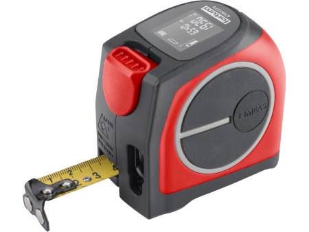 metr laserový 40m v kombinaci s 5m svinovacím