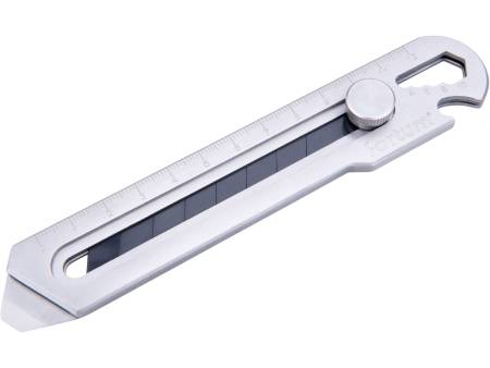 nůž ulamovací celokovový nerez 5v1, 18mm, Auto-lock, SK2