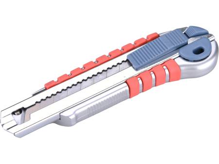 nůž ulamovací s kovovou výztuhou a zásobníkem, 18mm Auto-lock