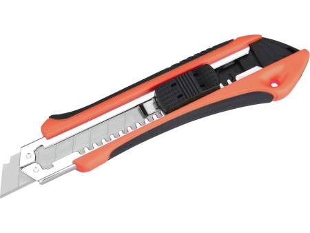 nůž ulamovací s kovovou výztuhou a zásobníkem, 18mm Auto-lock