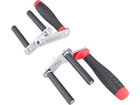 nosič desek kovový, sada 2ks, nosnost až 80kg/pár